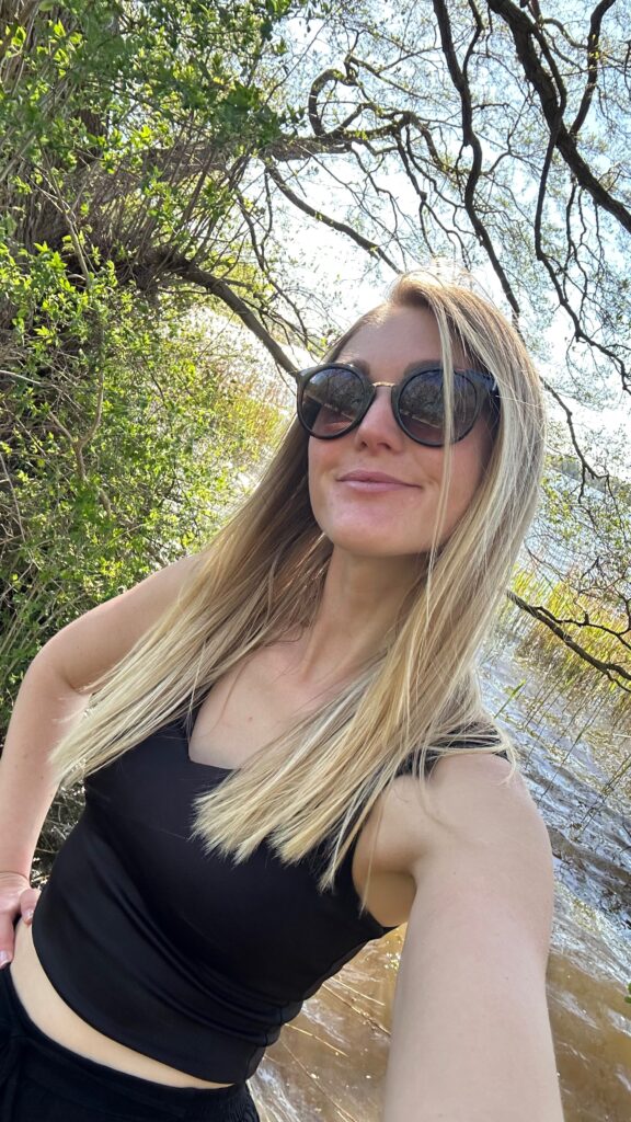 Alleinreisende Frau in Deutschland